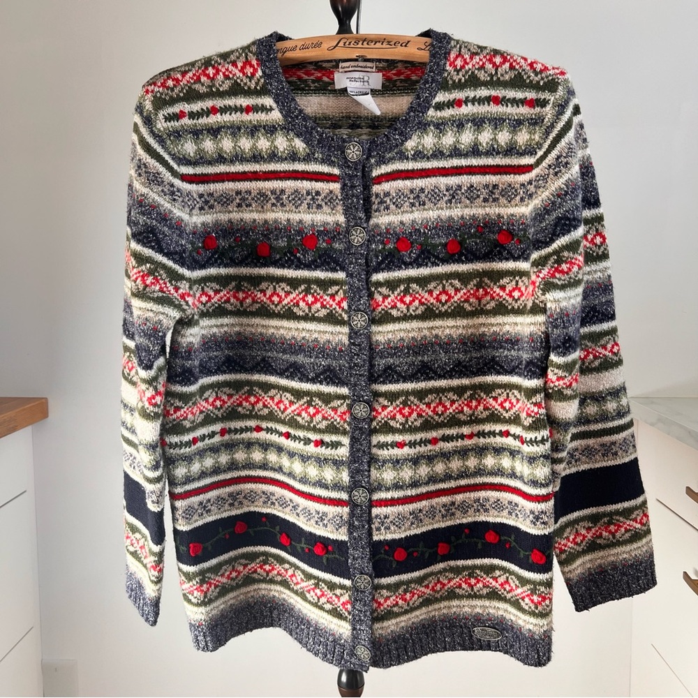 Northern Reflections Multicolor Fairisle Cardigan